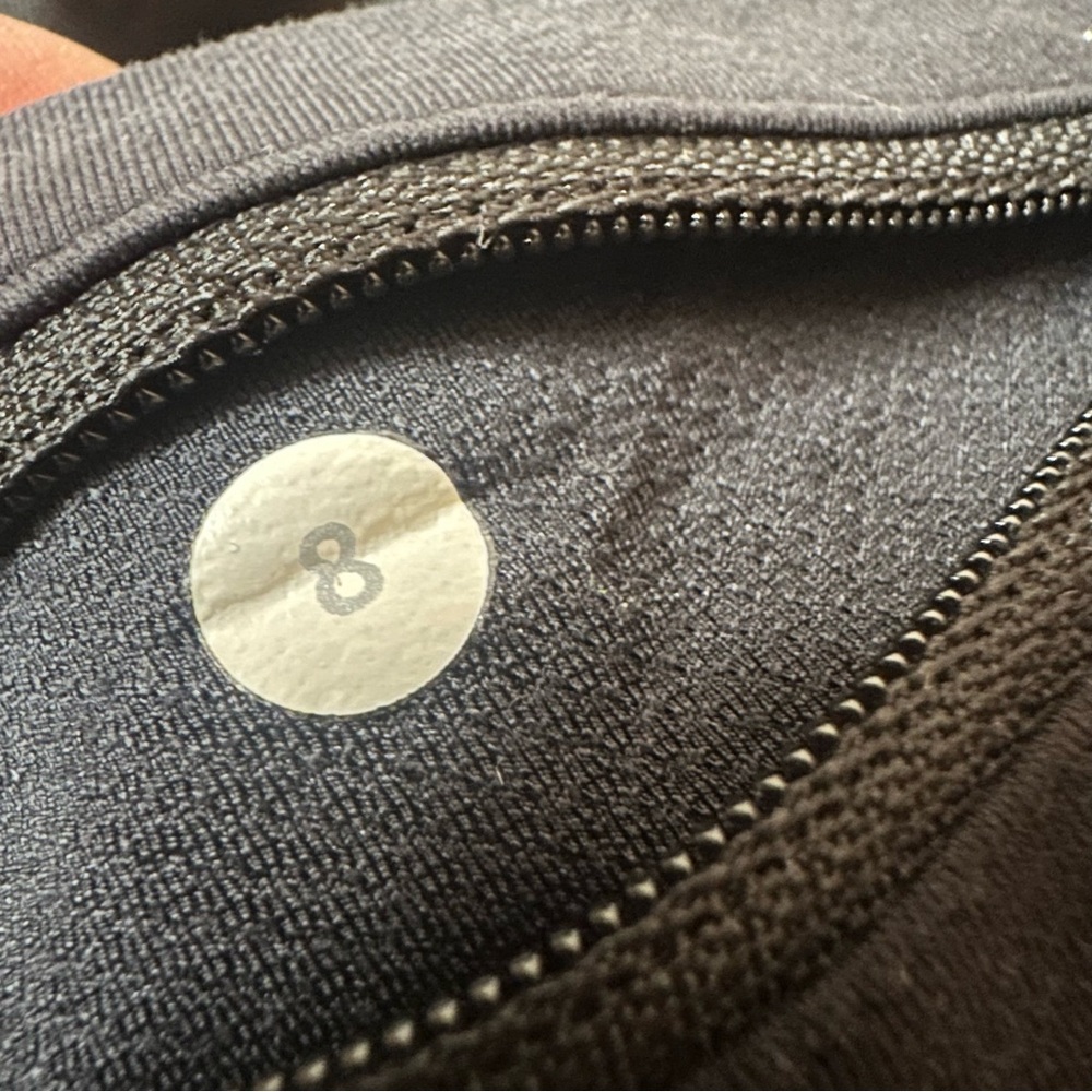 Lululemon Run Times Short *4-way Stretch Black 8 - Picture 7 of 12